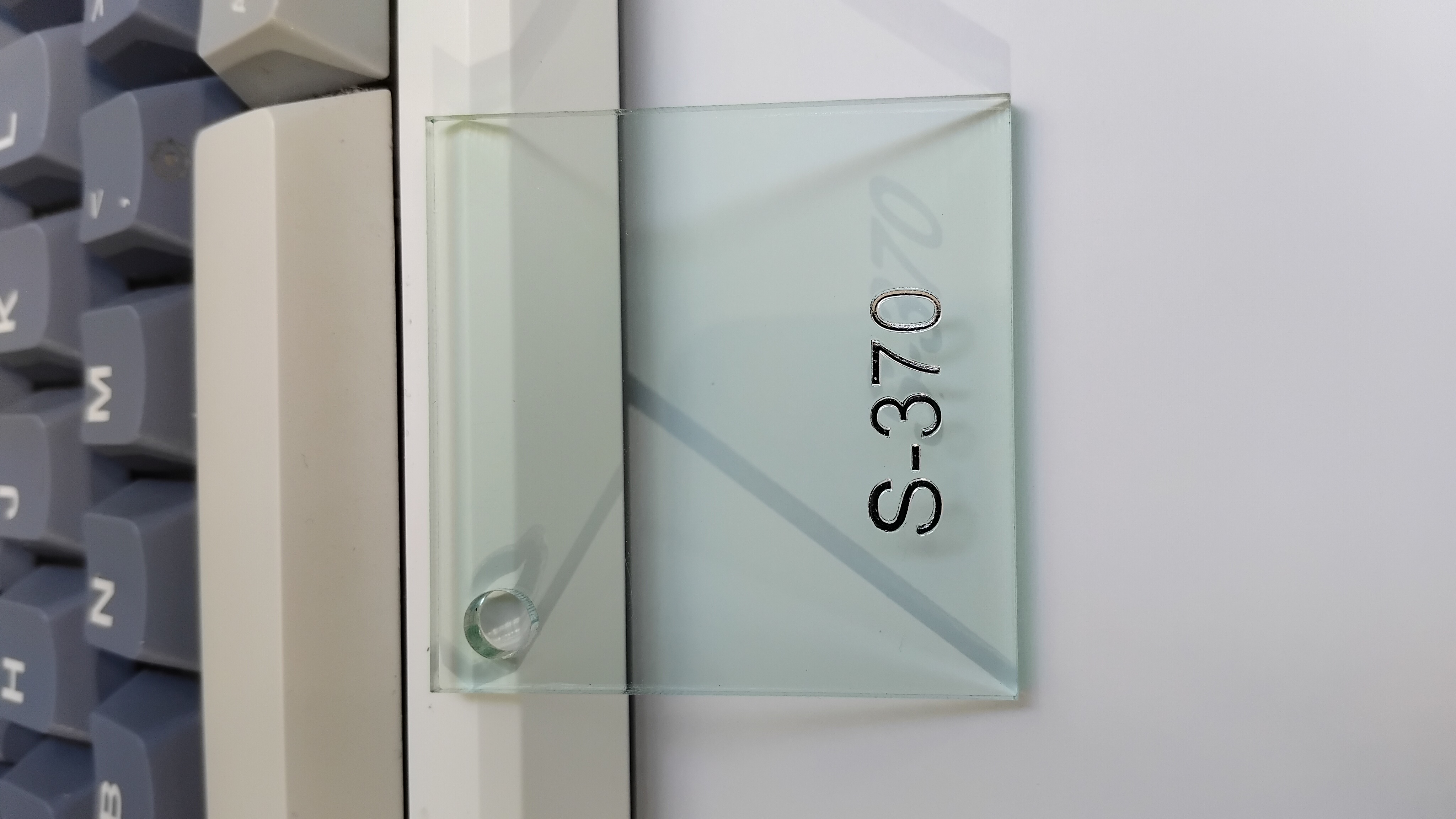 Transparent Light Green Acrylic